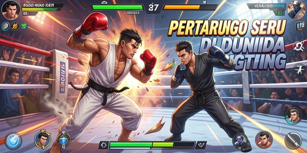 Gameplay pertarungan yang mendebarkan dari 93337