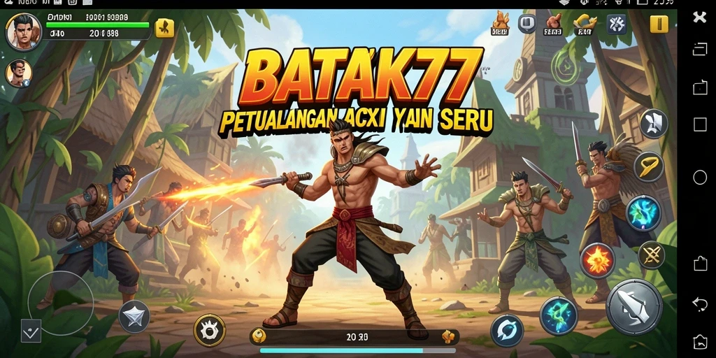 Tangkapan layar gameplay seru dari BATIK77