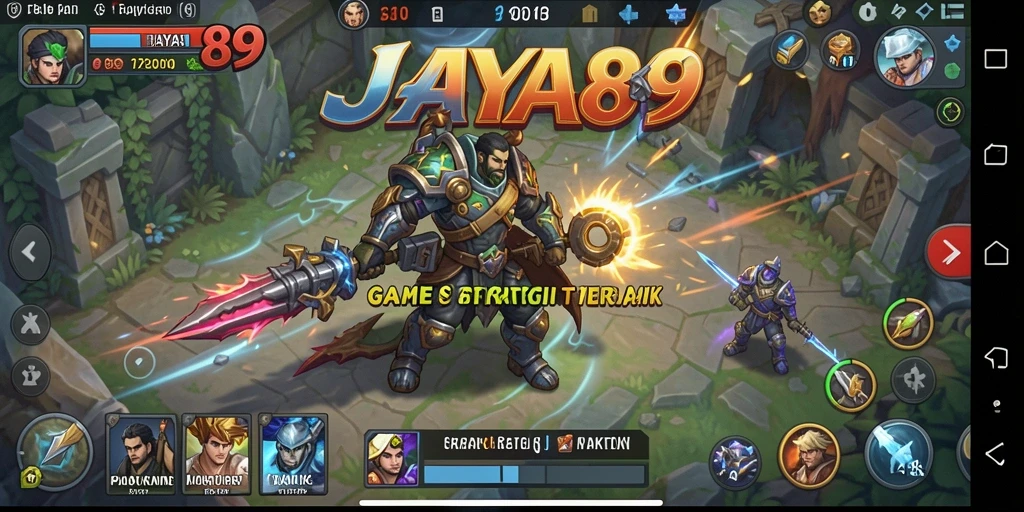 Tampilan gameplay menegangkan dari JAYA89 yang menguji strategi pemain.