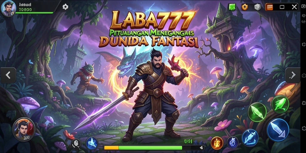 Tangkapan layar gameplay LABA777 menunjukkan momen mendebarkan dalam petualangan.