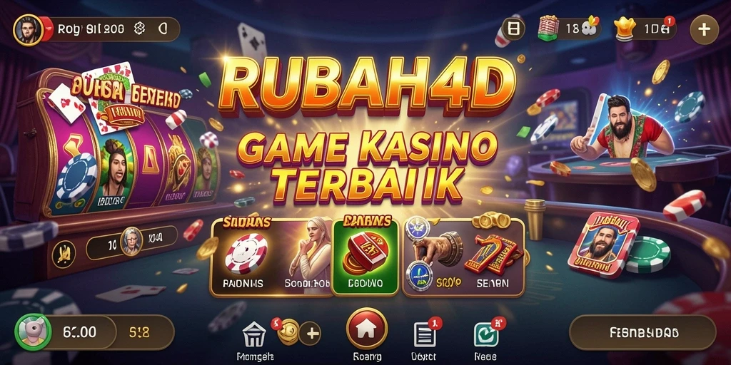Tangkapan layar gameplay RUBAH4D menampilkan keseruan permainan Kasino.