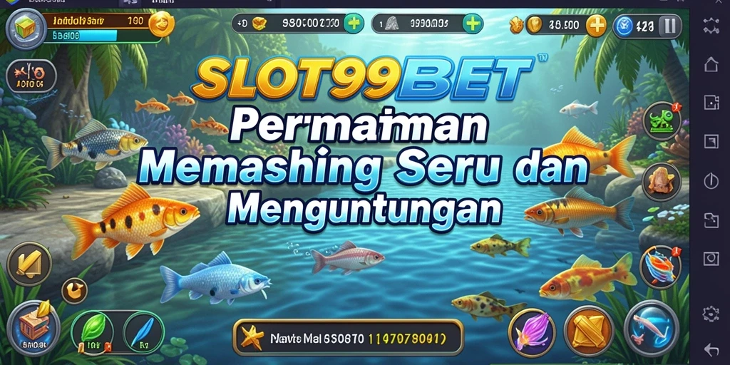 Tangkapan ikan yang menakjubkan dalam gameplay SLOT99BET.